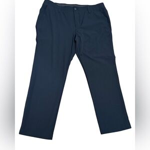 Under Armour Black Golf Pants Men’s 40x30 Stretch Performance Athleisure